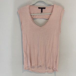 Blush pink BCBG top